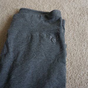 Girls Gray Justice Leggings